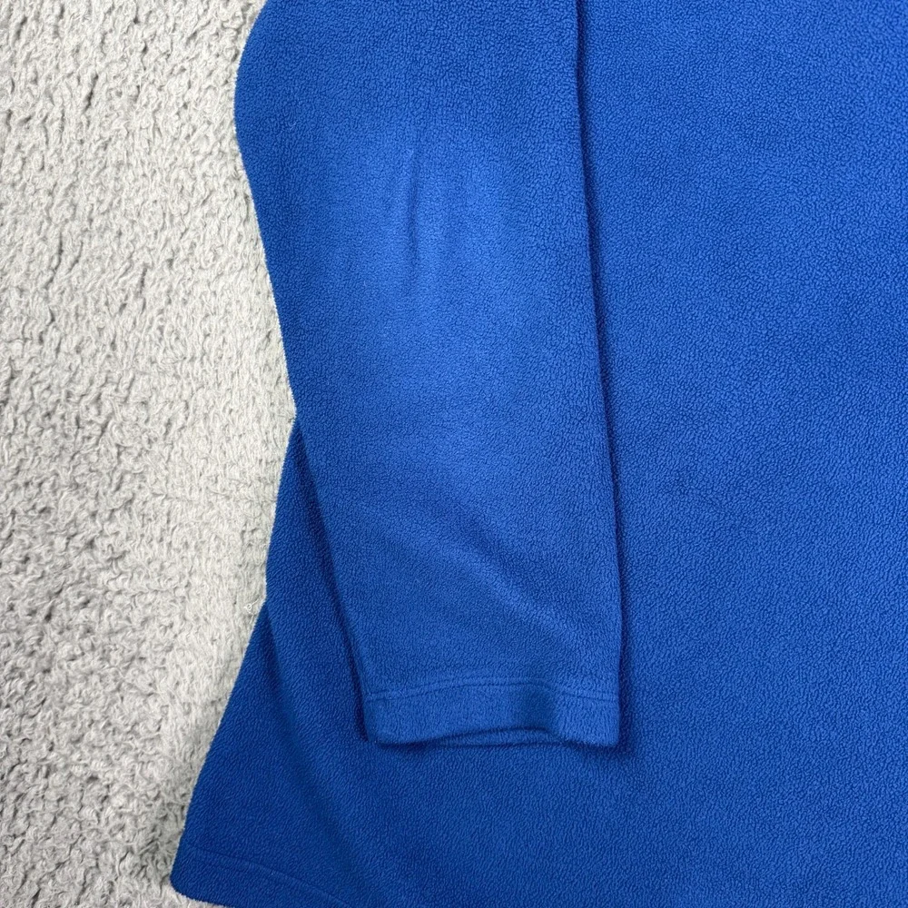 Patagonia Synchilla Micro D Fleece Sweater Mens M Blue 1/4 Zip Pullover